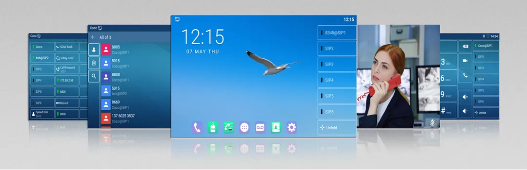 BFX7A Android-Video-IP-Telefon-Interface