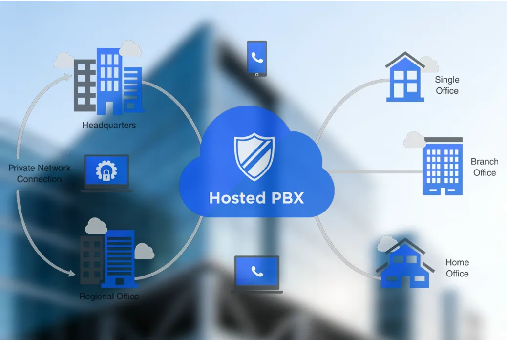 gehostetes ip pbx