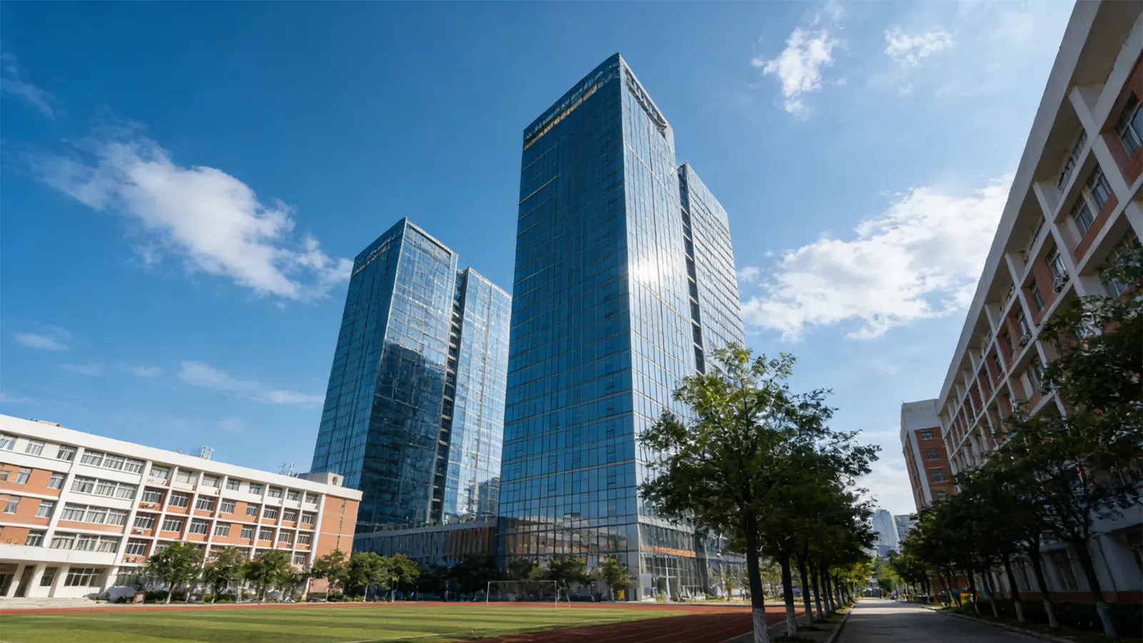 Gebäude und Campusse