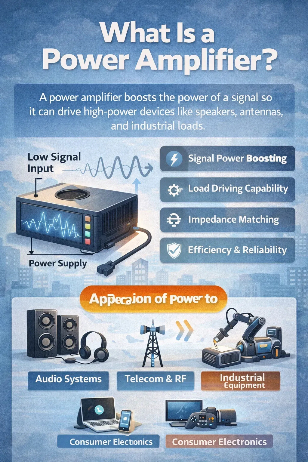 Mit Verstärkern kompatible Terminals Mit Verstärkern kompatible Terminals