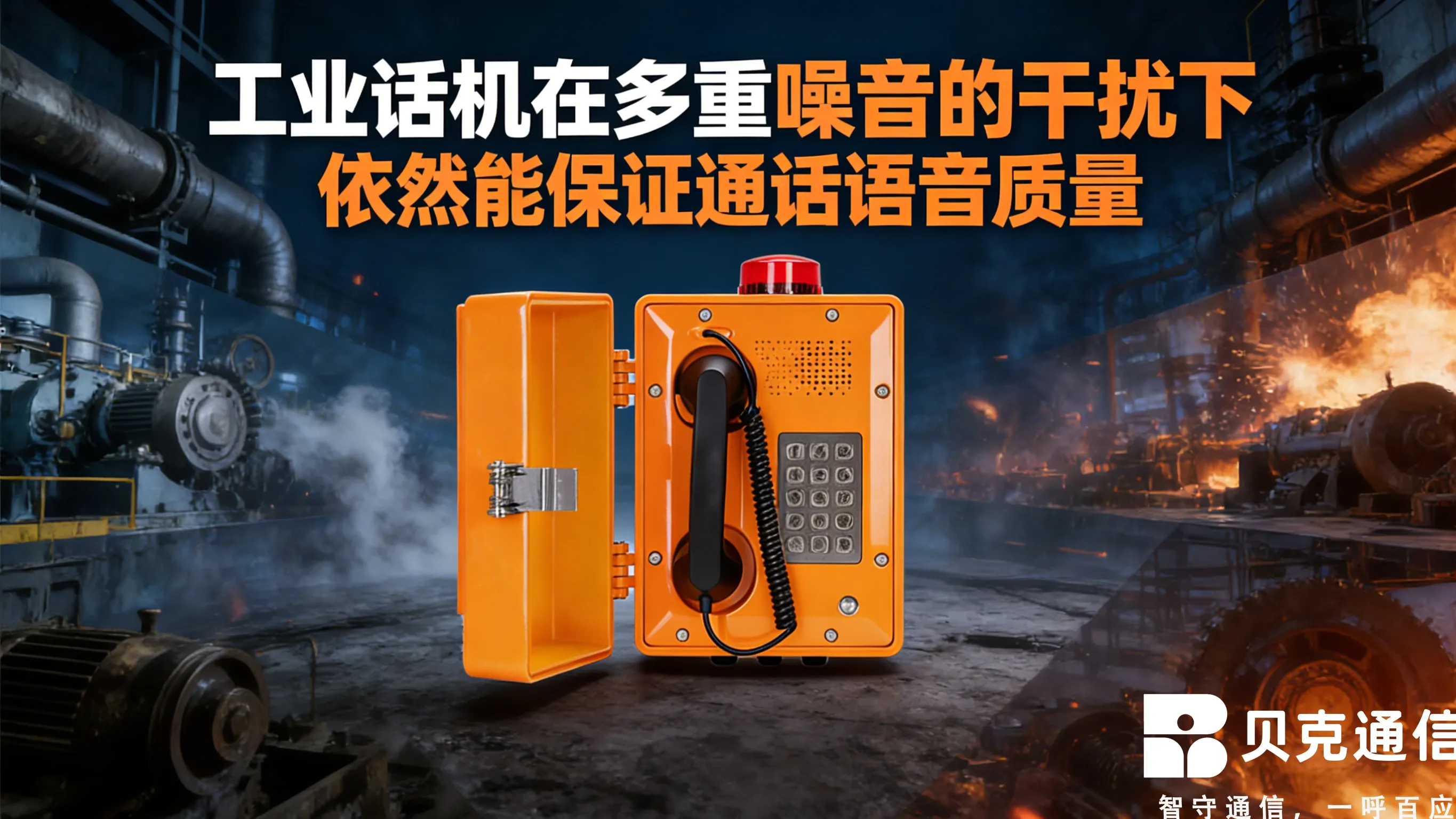 Industrietelefone optimieren die Sprachverständlichkeit und die Nutzererfahrung