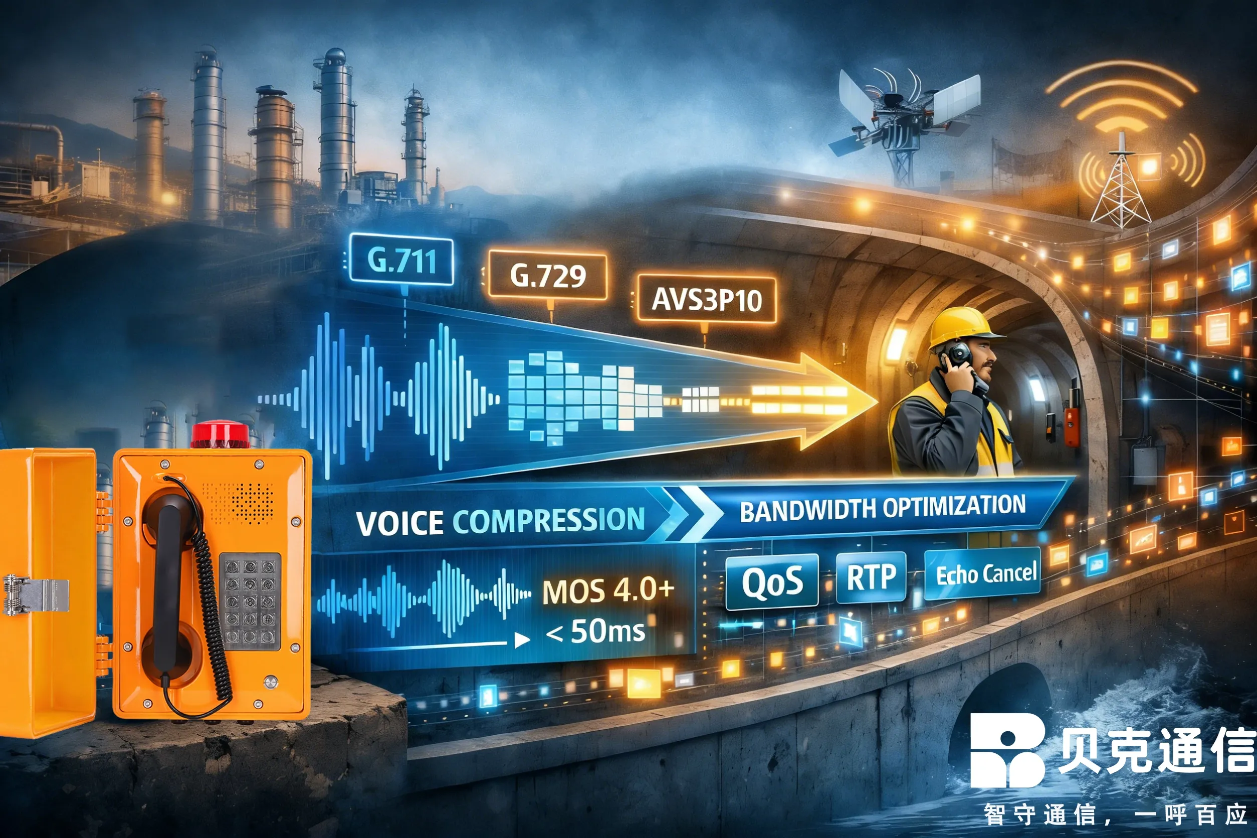 Speech Compression Algorithm and Bandwidth Optimization of Industrial Telephone Speech Compression Algorithm and Bandwidth Optimization of Industrial Telephone