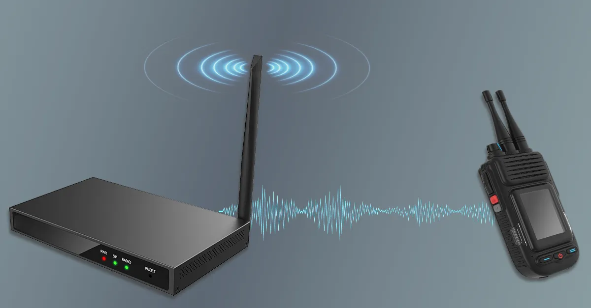Echtzeit-Radio-over-IP-Übertragung