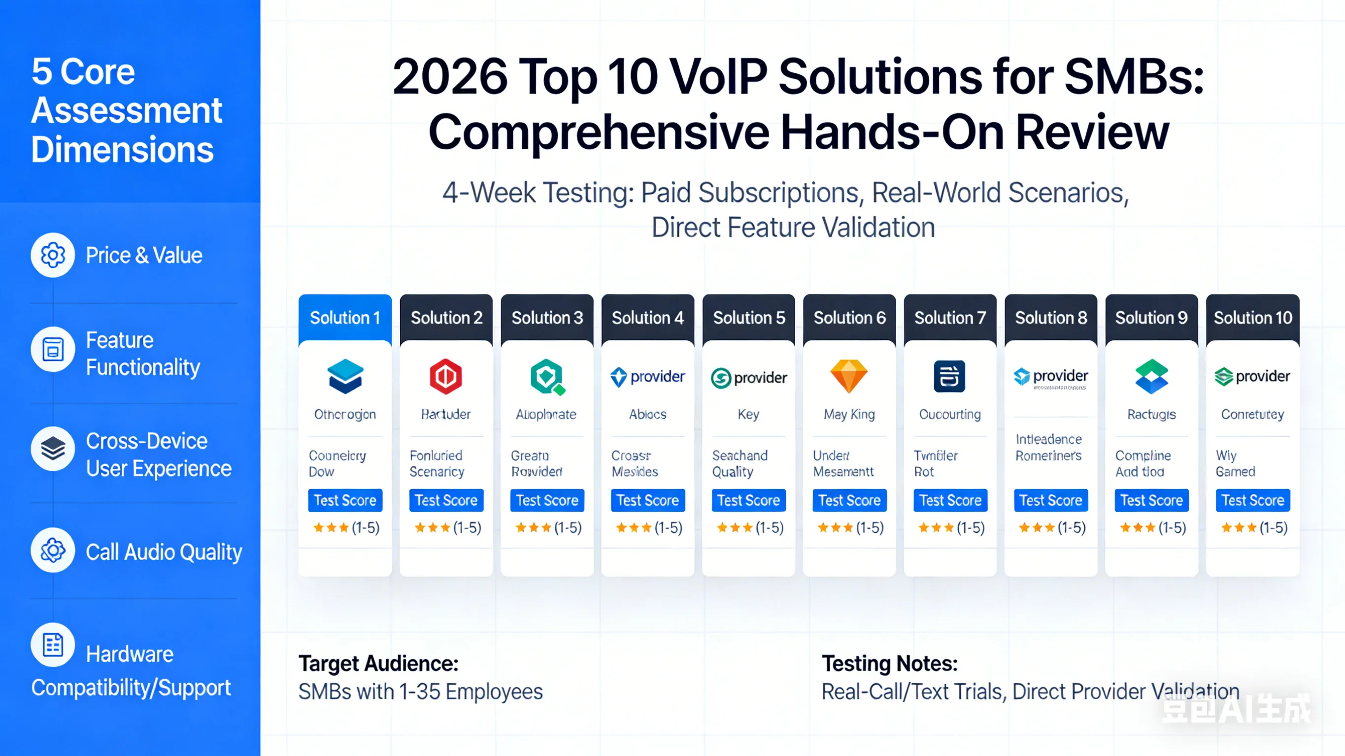 2026 Expert Review of the Top 10 VoIP Phone Systems for Small Businesses