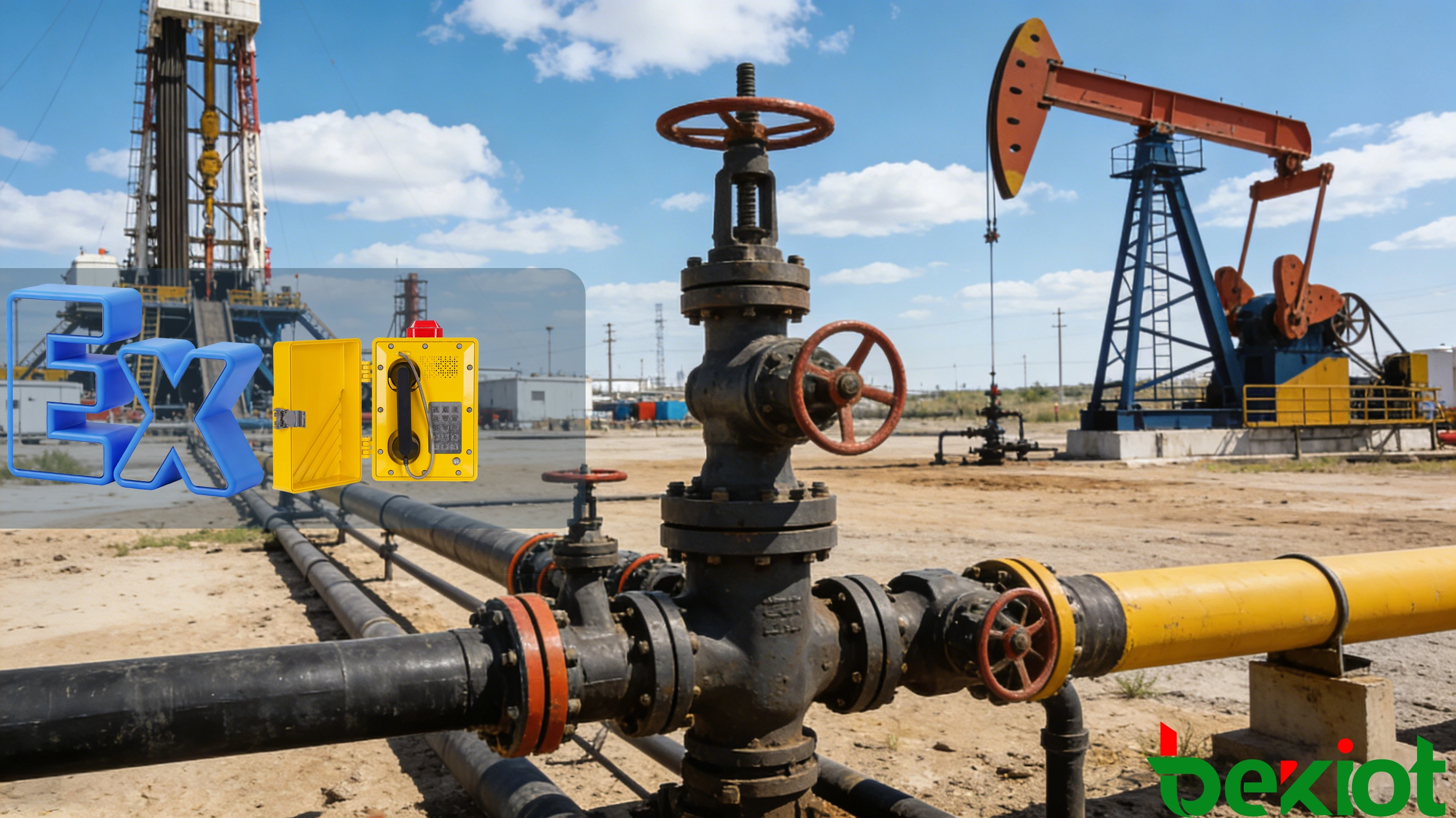 Einsatzszenarien explosionsgeschützter Funkgeräte in der petrochemischen Industrie Einsatzszenarien explosionsgeschützter Funkgeräte in der petrochemischen Industrie