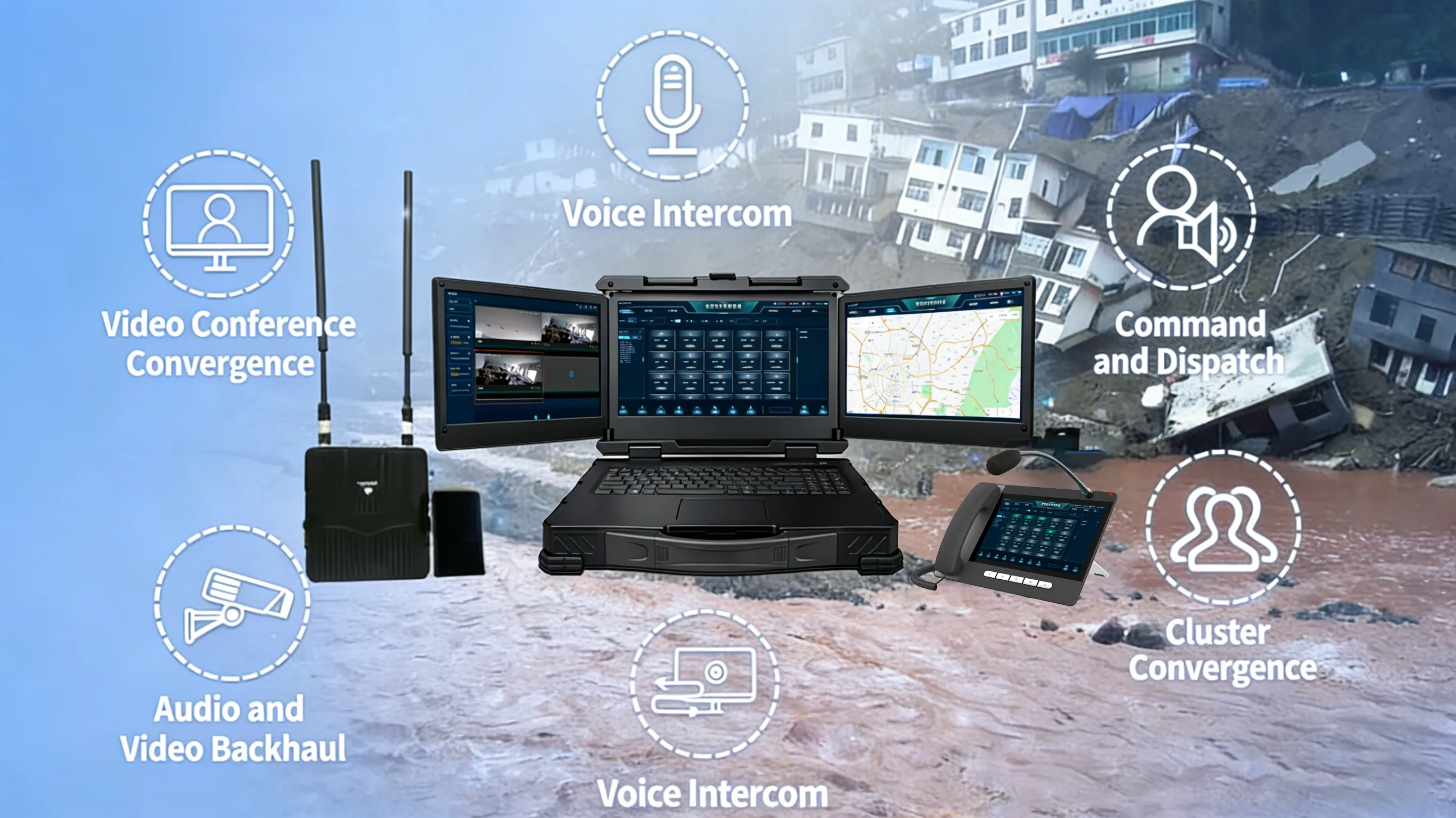 Notfall-Befehlskästen vor Ort: Zuverlässige Kommunikations- & Befehlslösunge