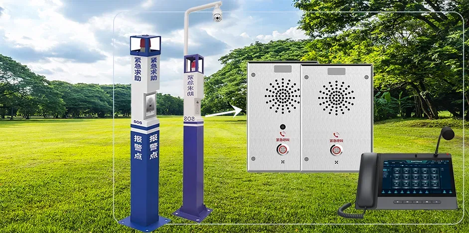 Wie funktioniert das Notruf-Sprechanlagen-System für Touristenorte? Die SIP-basi