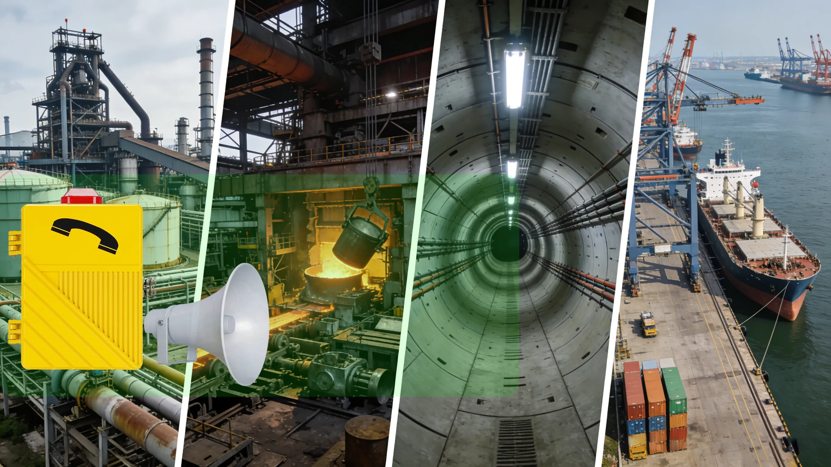 Die Anwendungsszenarien der Durchsagefunktion der explosionsgeschützten Kommunikationsstation