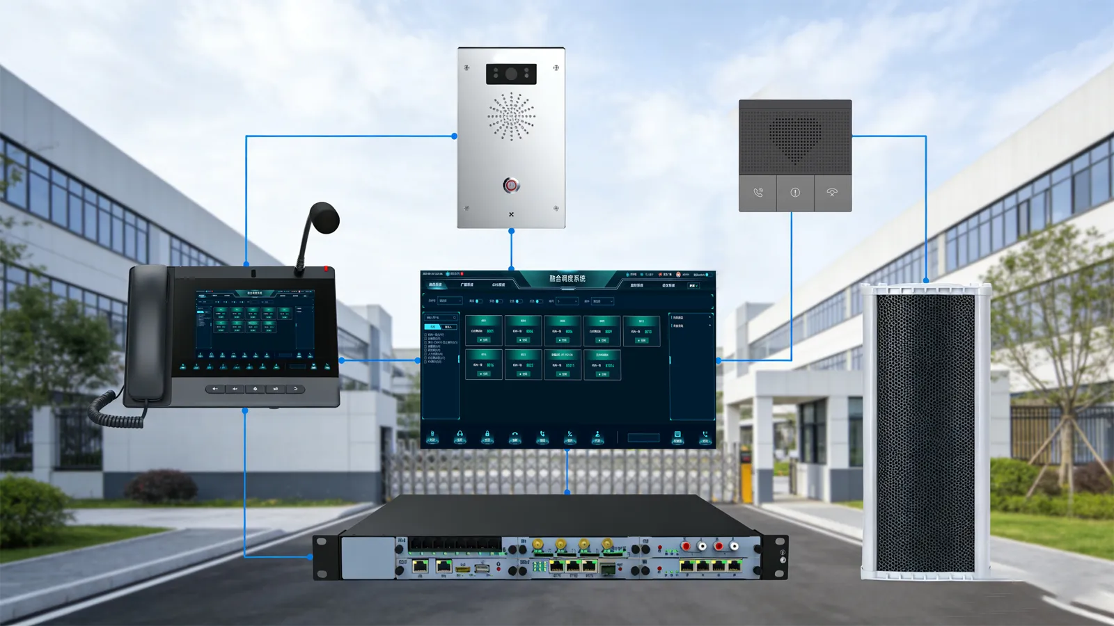 Einfaches Unified-Communications-System von Becke Telcom: Kernfunktionen & e