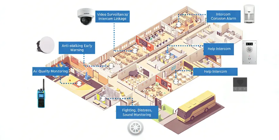 Integrierte Erfassungs- und Verknüpfungslösung für Intelligente Campus | Becke T