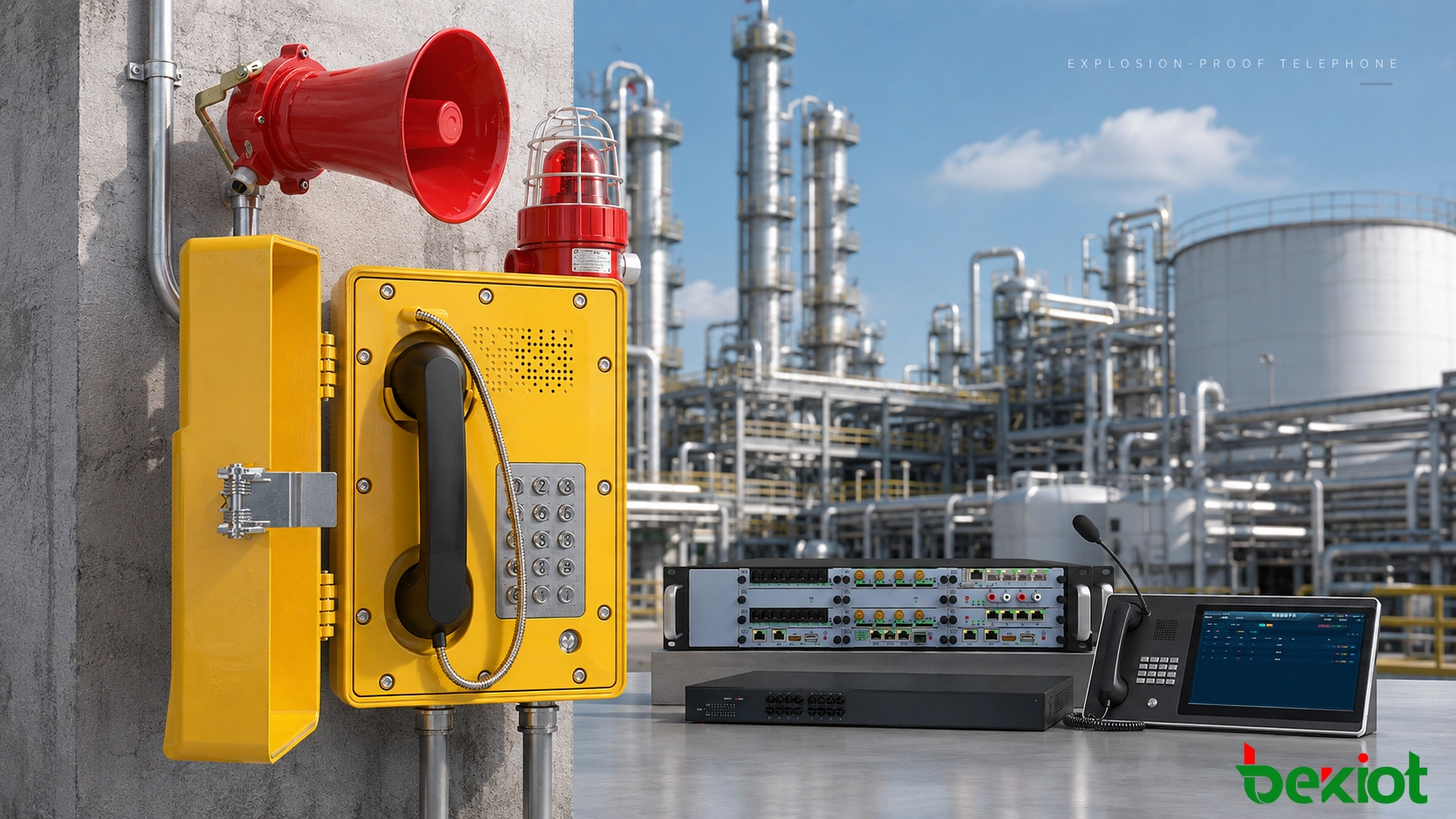 Was ist ein explosionsgeschütztes Telefon? Ein vollständiger Leitfaden für gefährliche Industriestandorte