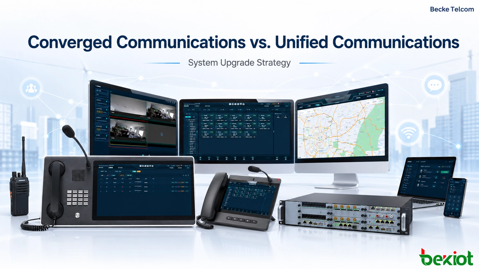 Converged Communications vs. Unified Communications: Unterschiede und System-Upgrade-Strategie